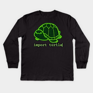 Import Turtle Kids Long Sleeve T-Shirt